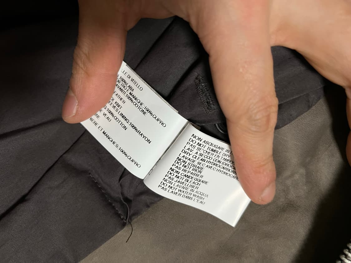 릭오웬스 Olmar & Mirta 가죽자켓 상품이미지8