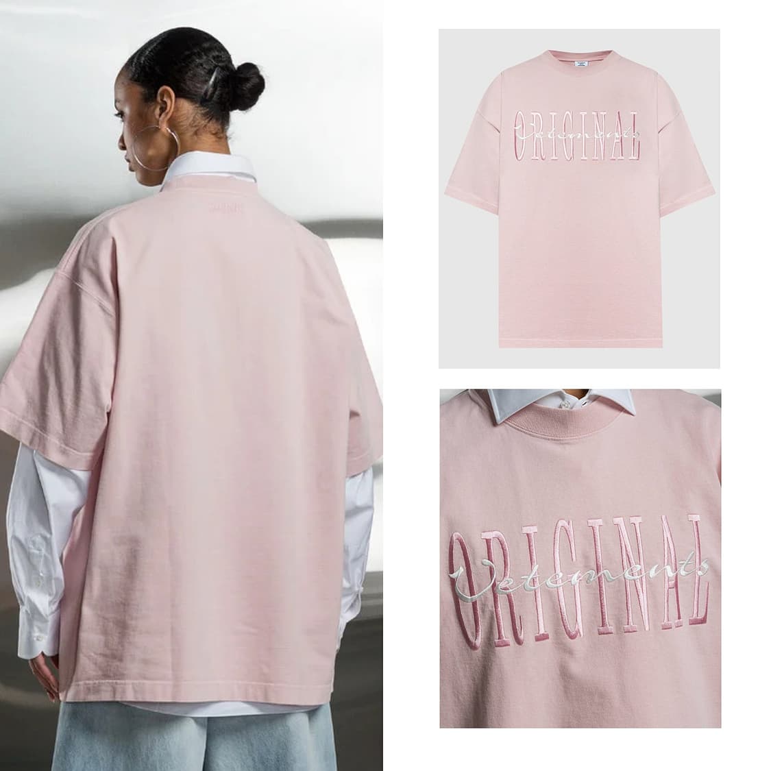 베트멍 24 오리지널 로고 프린트 티셔츠 상품이미지2