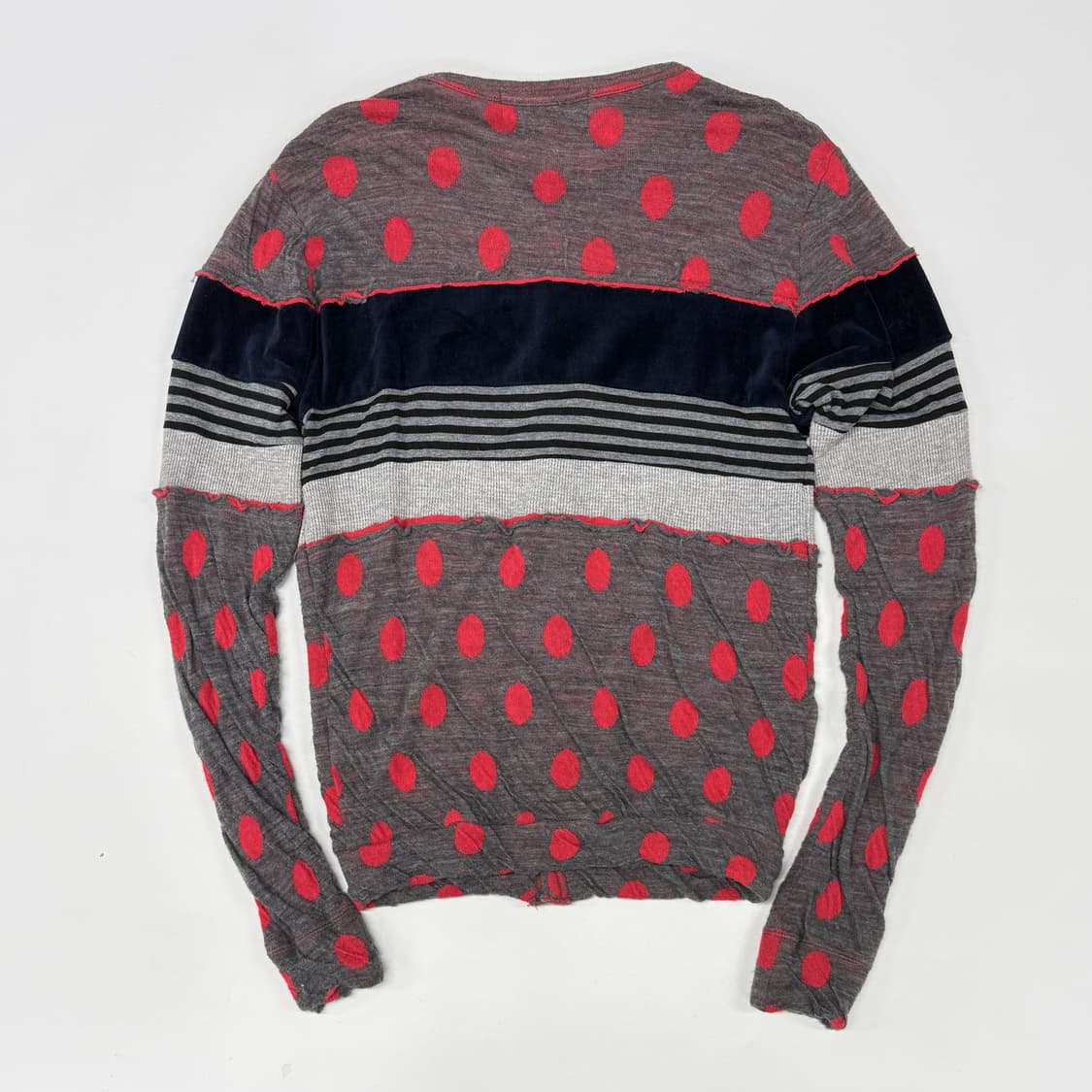 Gomme mixed cardigan 상품이미지5