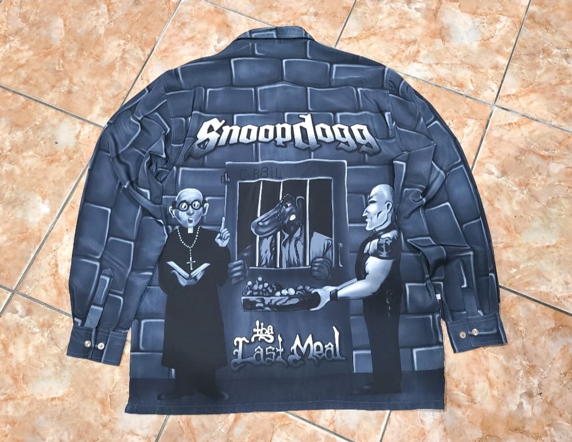 스눕독 snoop dogg "tha last meal" 폴리셔츠 상품이미지2
