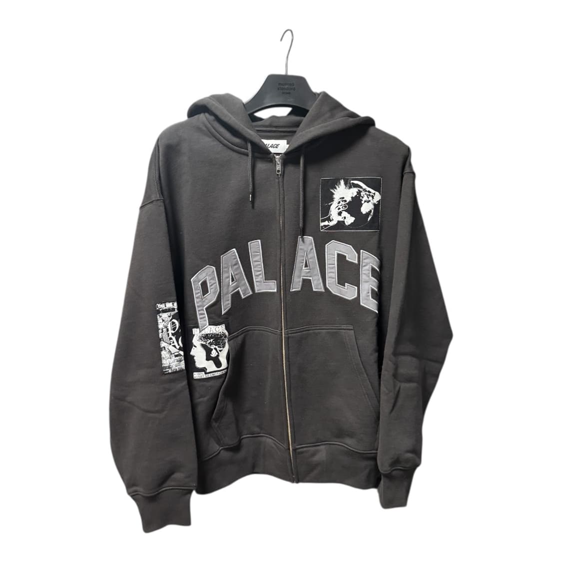 팔라스 패치 업 집 후드 블랙 - 25SS 상품이미지2