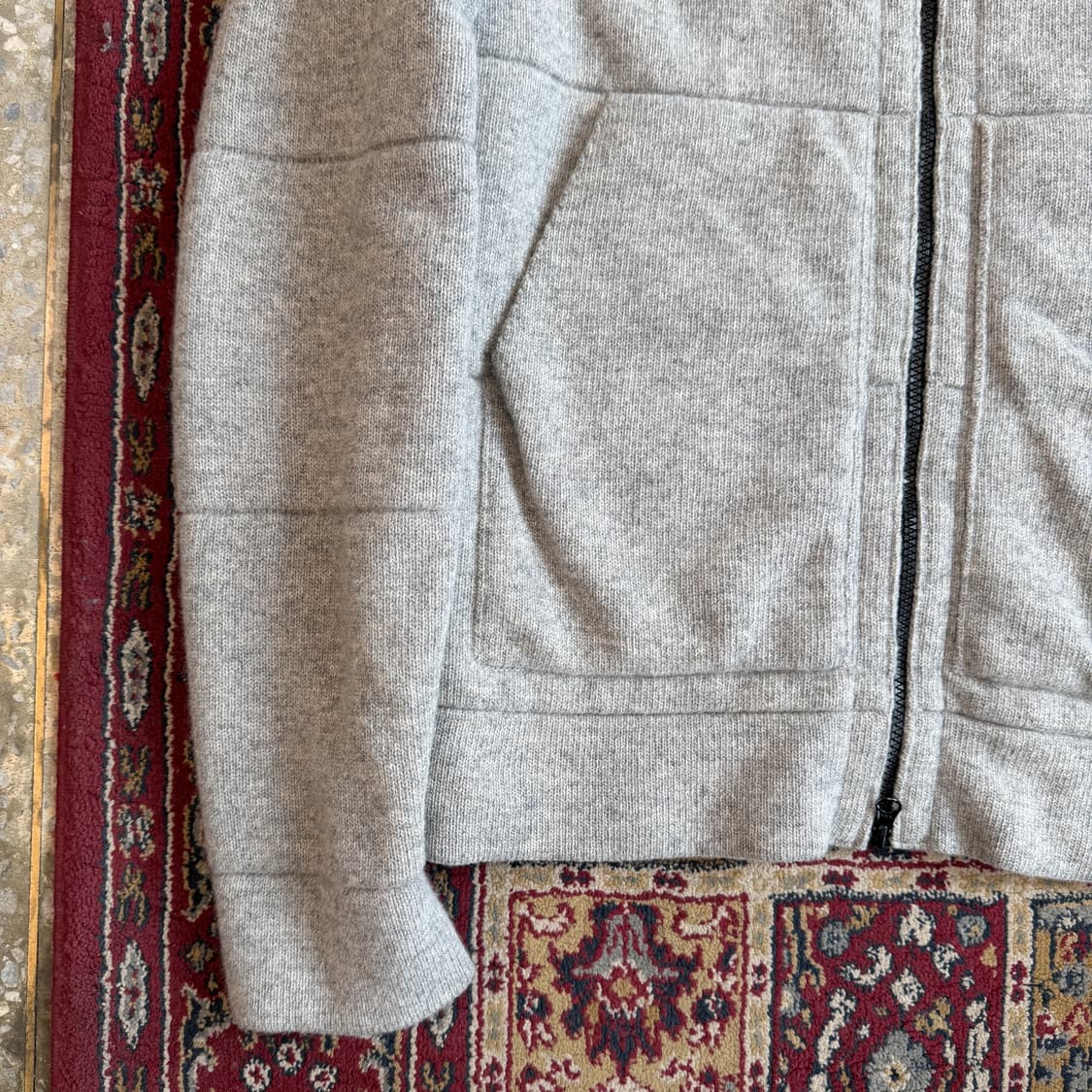 스톤아일랜드 투웨이 니트 집업 [ 100 ] 상품이미지4