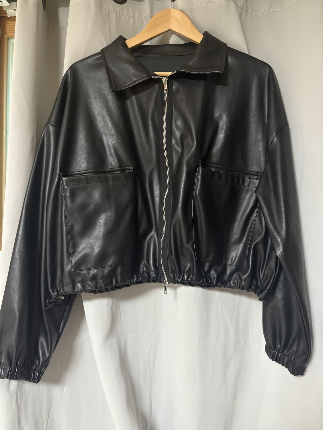 투웨이 가죽 자켓 상품이미지1