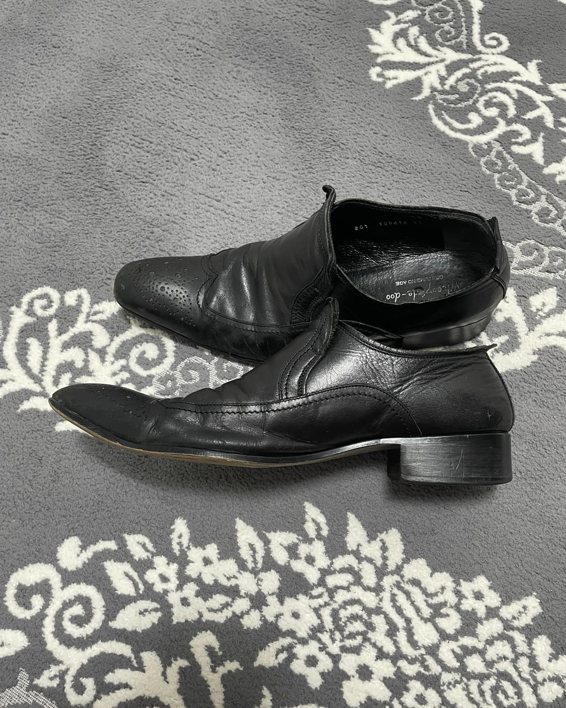 Whoop de doo Brogue Slip-On Shoes 상품이미지3