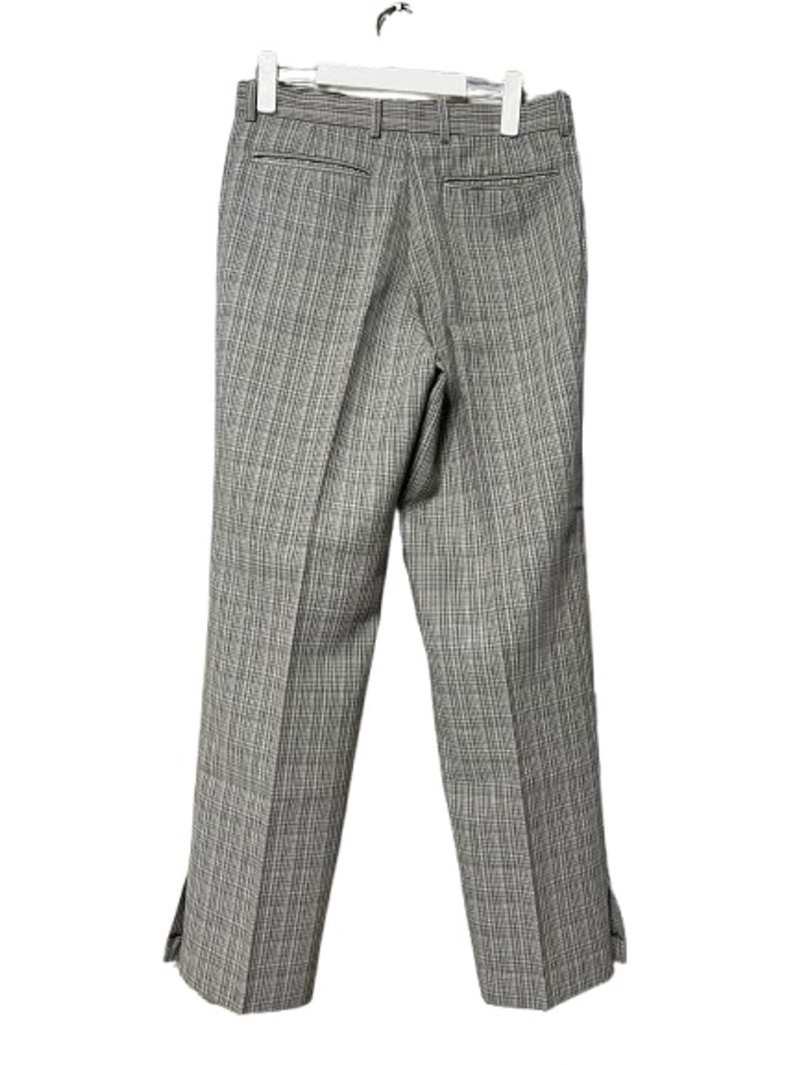 오라리 하드 트위스트 울 체크 슬랙스 3 상품이미지2