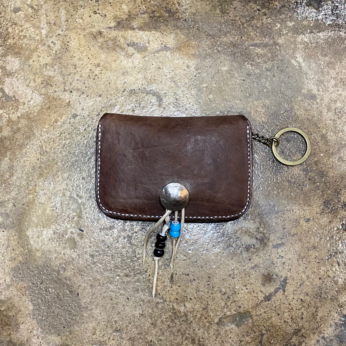 베지터블 가죽 에이징 카드지갑 상품이미지1