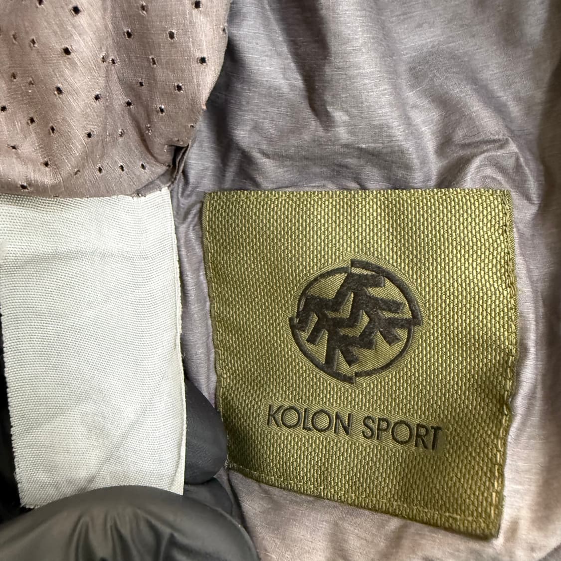 실측확인 코오롱 경량 바람막이 자켓 0317T 상품이미지3