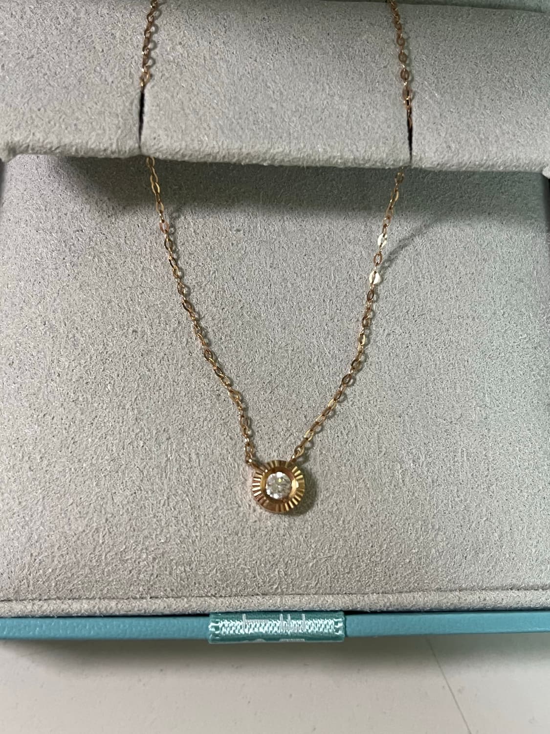 스톤헨지 14k 로즈골드 목걸이 상품이미지1