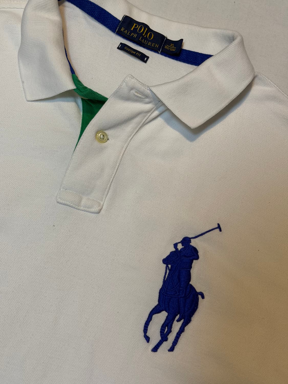 폴로 랄프로렌 빅포니 치프키프 카라티 화이트 상품이미지2