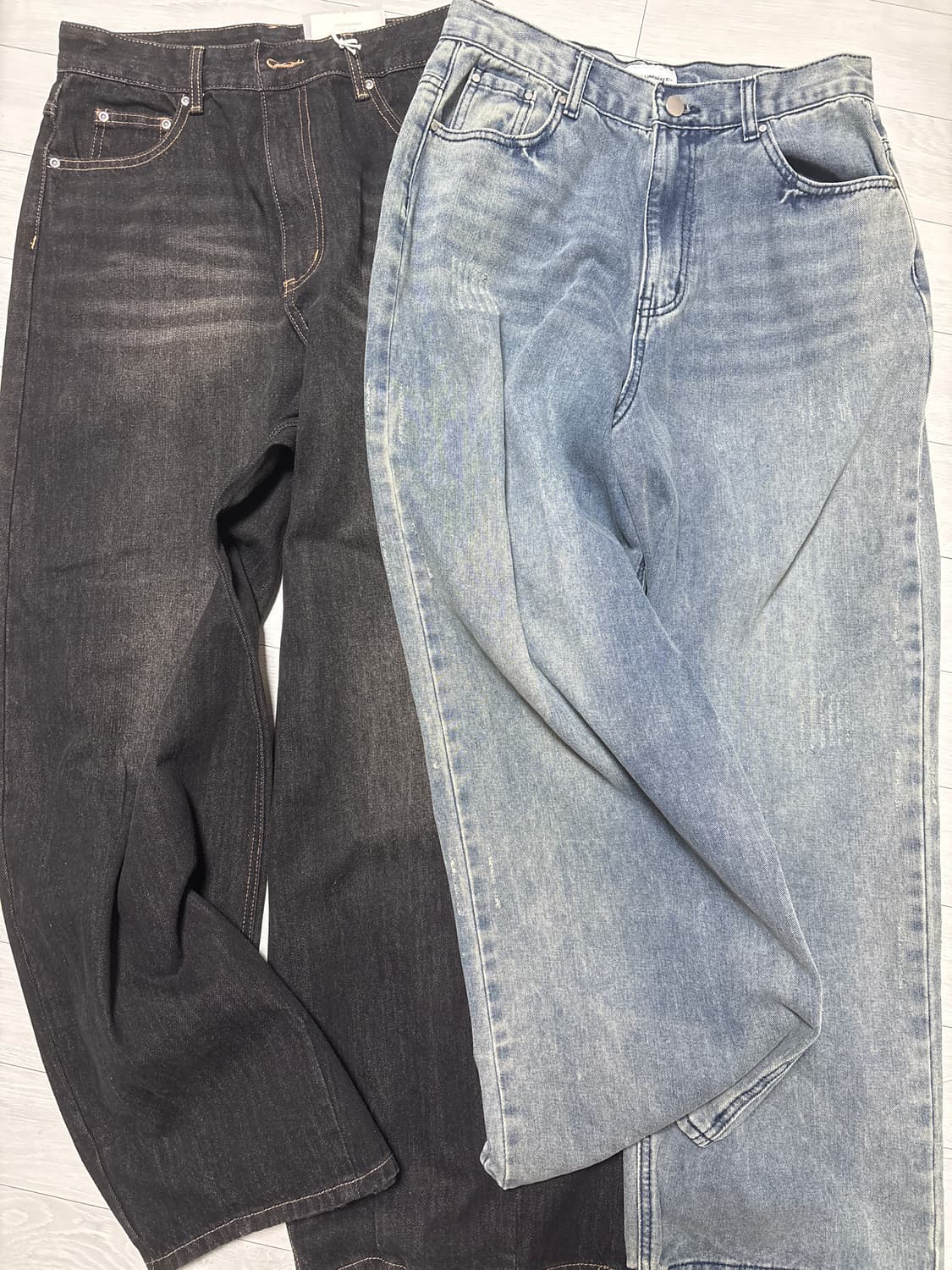 데님팬츠 2개 급처 상품이미지2