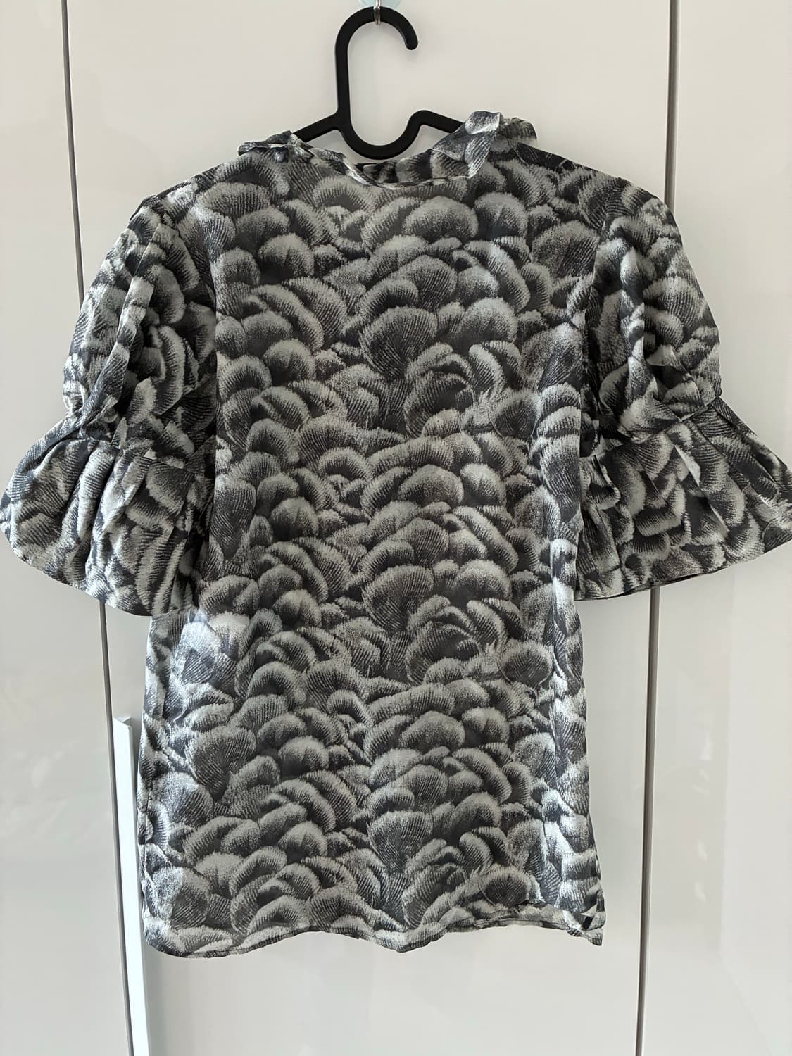 스텔라 매카트니 프린트 플레어 소매 블라우스 IT38 상품이미지2