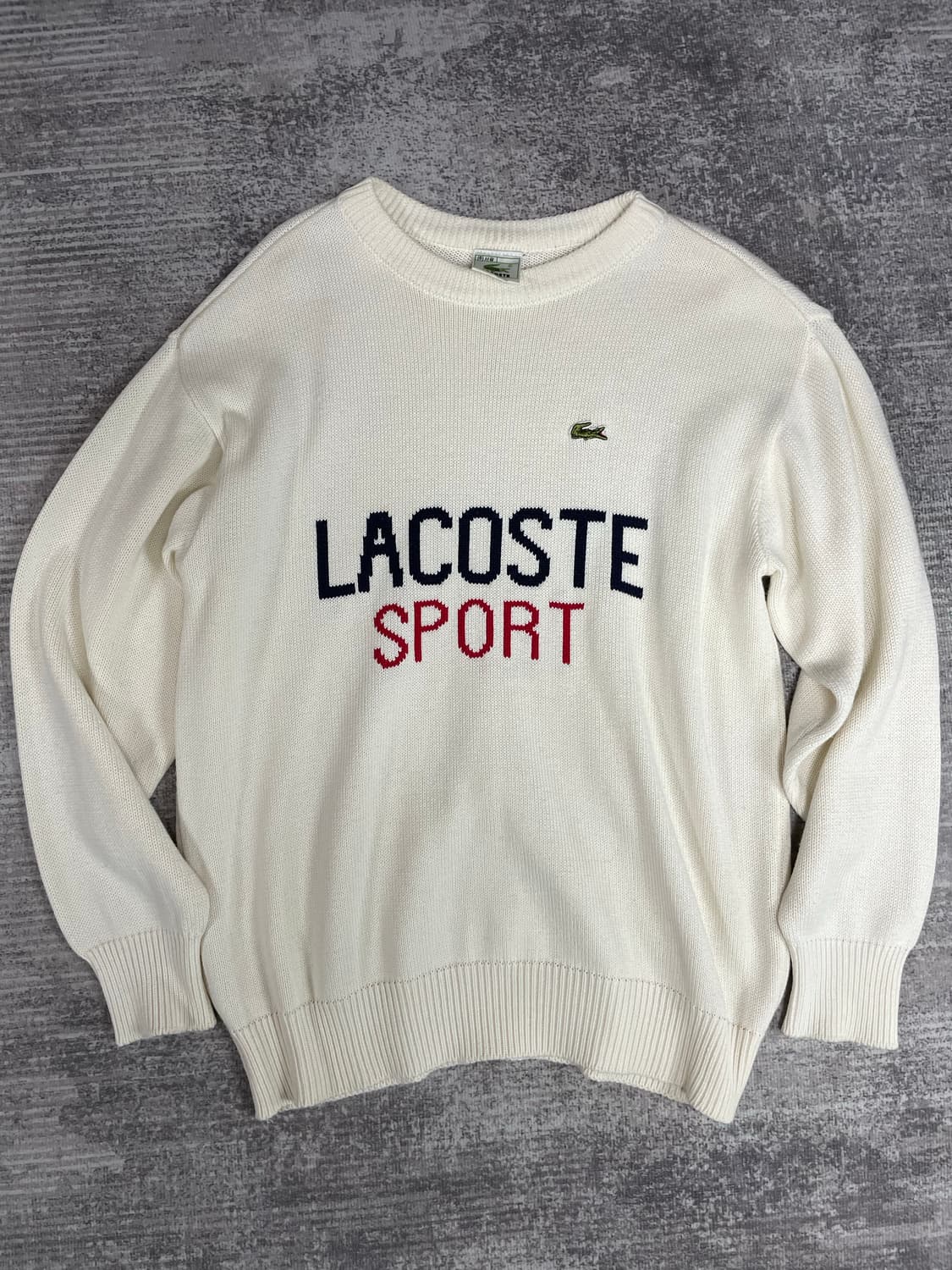 90s LACOSTE wool kint 상품이미지1