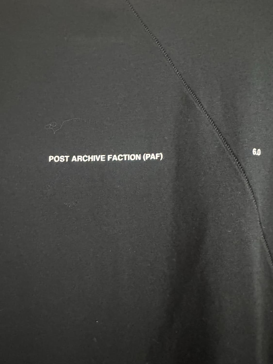 [새상품] PAF 포스트아카이브팩션 6.0 티셔츠 XL 상품이미지1