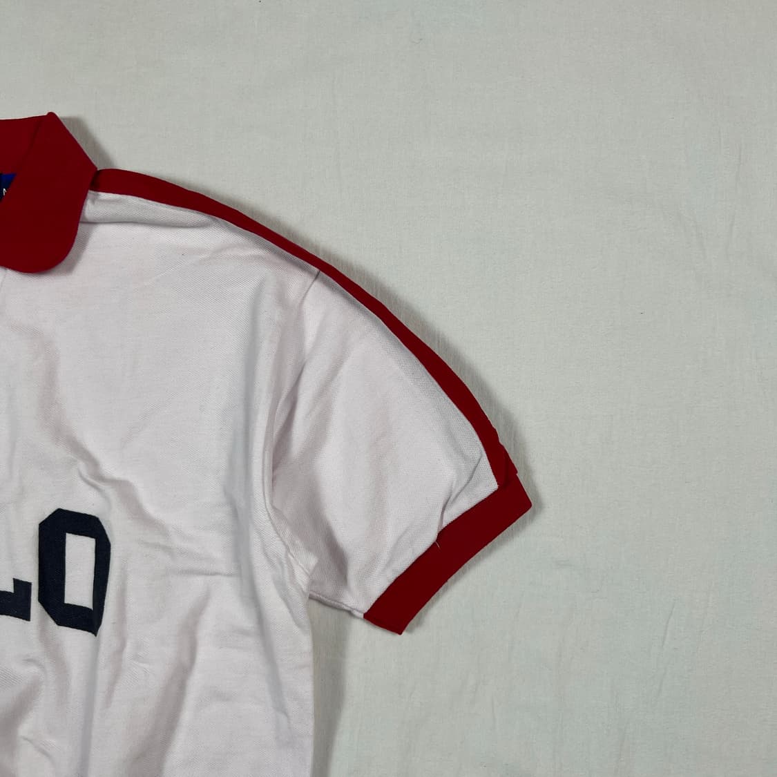 90‘s 폴로스포츠 polo 스펠아웃 반팔 피케셔츠 상품이미지4
