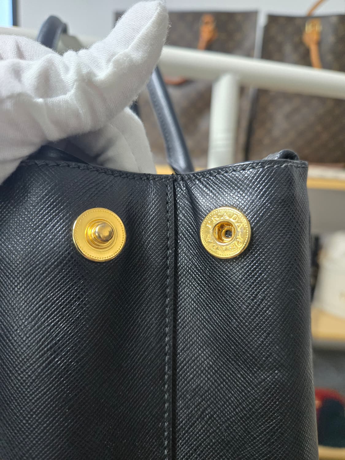 [특가][정품]프라다 사피아노 토트백 상품이미지6