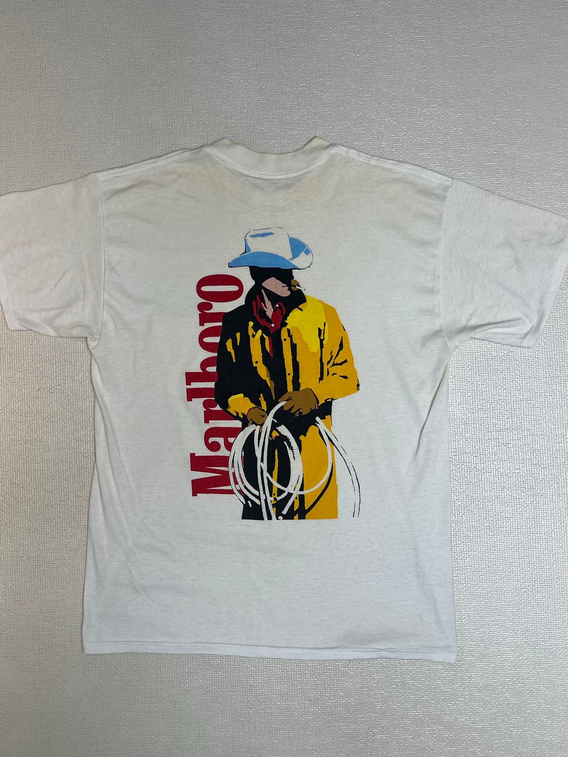 90s 빈티지 말보로 카우보이 빅로고 티셔츠 L사이즈 상품이미지3