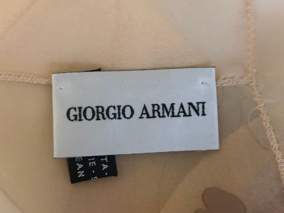 조르지오 아르마니 빈티지 실크 스카프 목도리 상품이미지7