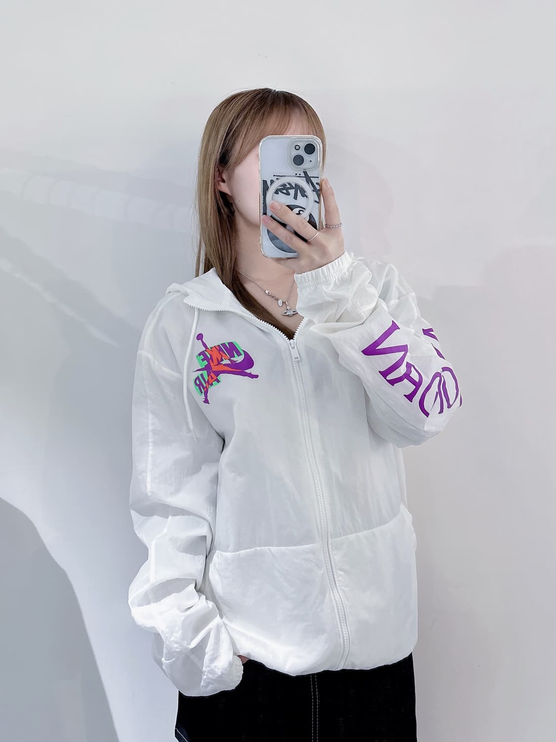 나이키조던 사이드로고 후드 바람막이 상품이미지2