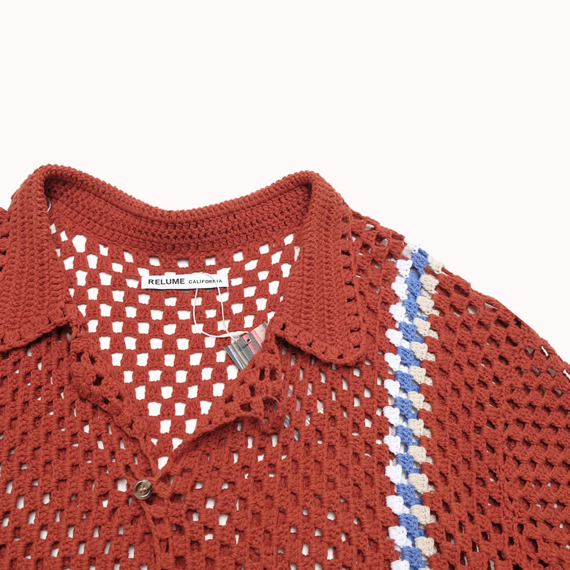 crochet knit shirt 상품이미지4