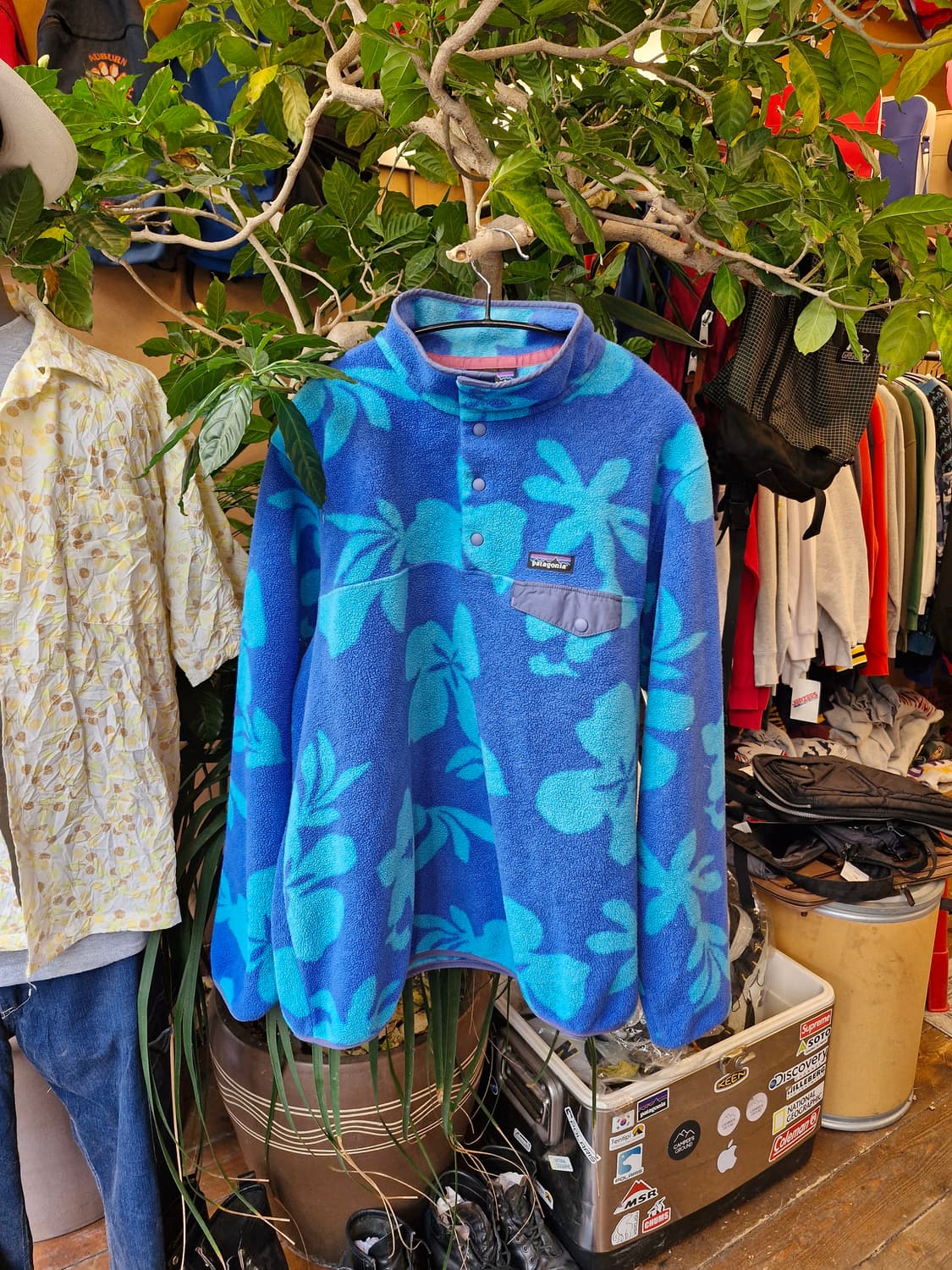 Z-321 파타고니아 신칠라 하와이언 플라워  상품이미지1