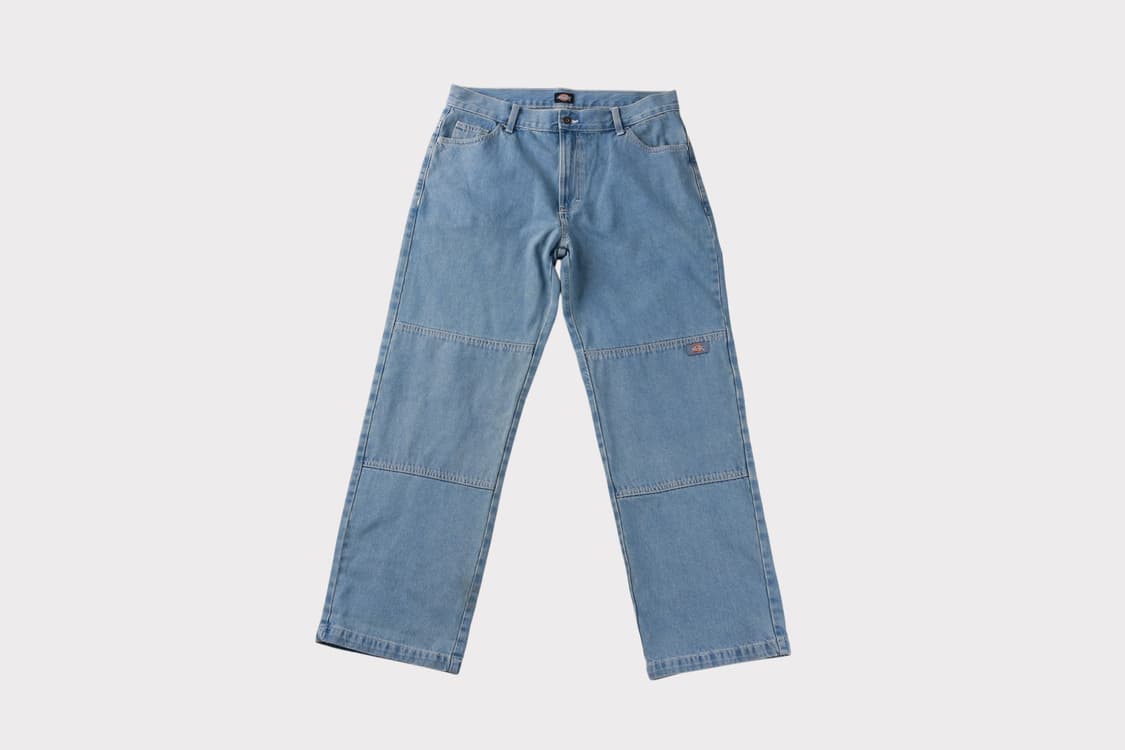[34인치] 디키즈 더블니 루즈핏 데님팬츠 상품이미지1