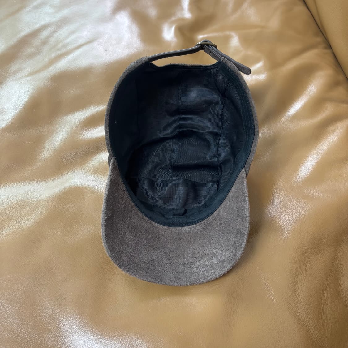 슈프림 캠프캡 모자 박스로고 23ss 스웨이드 브라운 상품이미지7