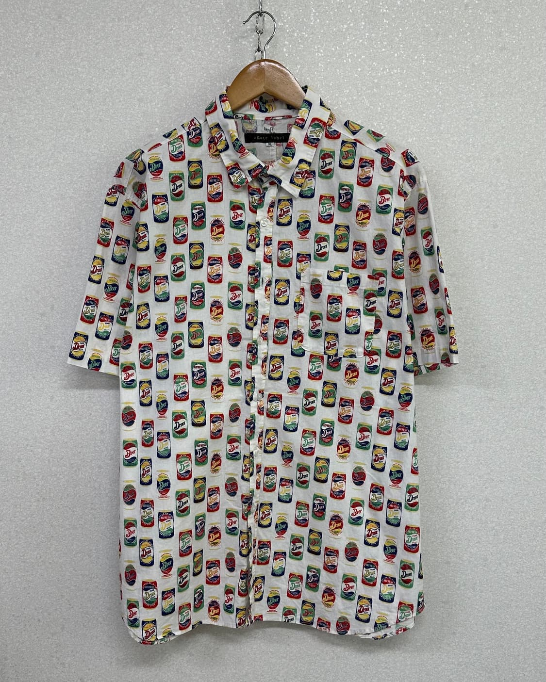 (XL)BEAR 패턴반팔셔츠-M2257 상품이미지1