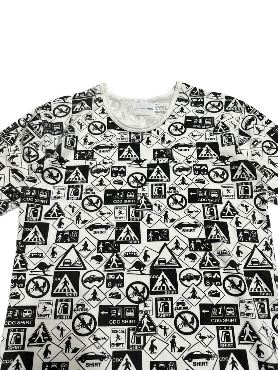 꼼데가르송 셔츠 프린팅 티셔츠 상품이미지2