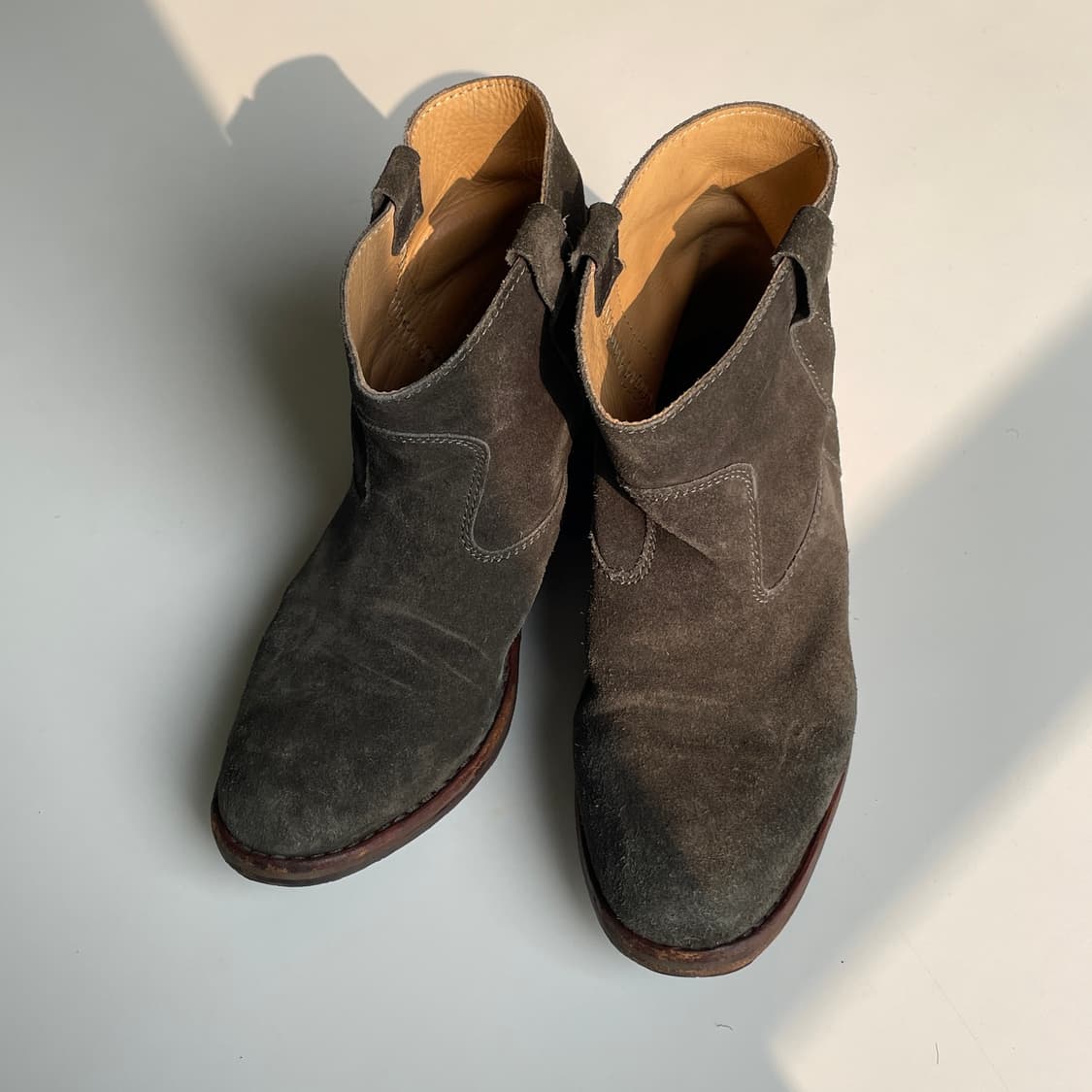 La Botte Gardiane Suede 1/2 Boots 상품이미지1