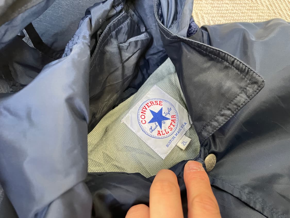 컨버스 새틴 코치 자켓 J03322 상품이미지7