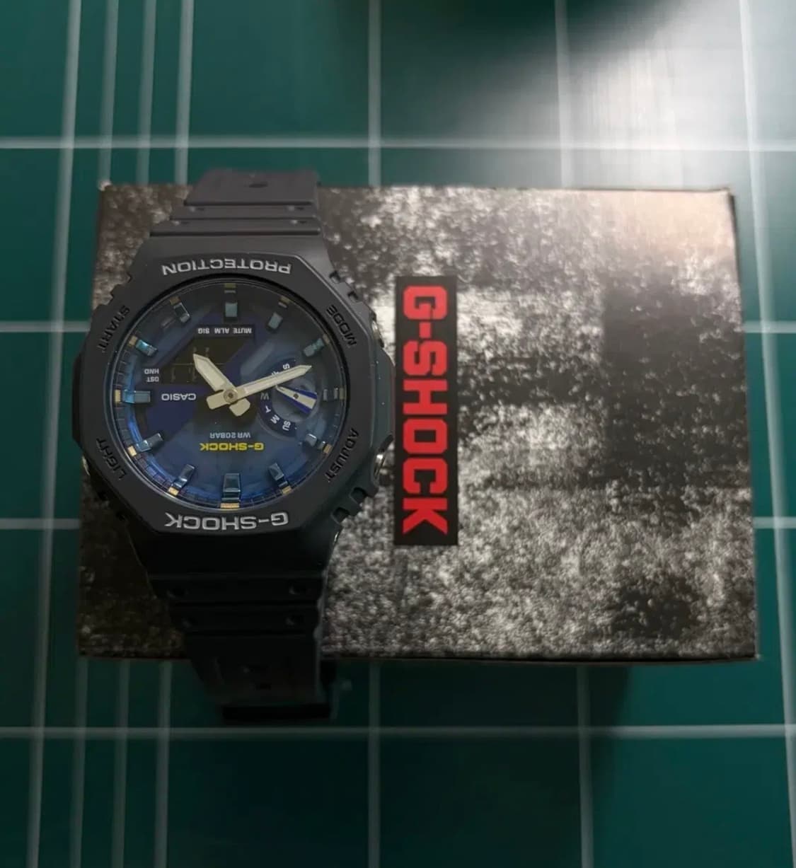 GA-2100AS-2ADR 지샥 지얄오크 상품이미지1