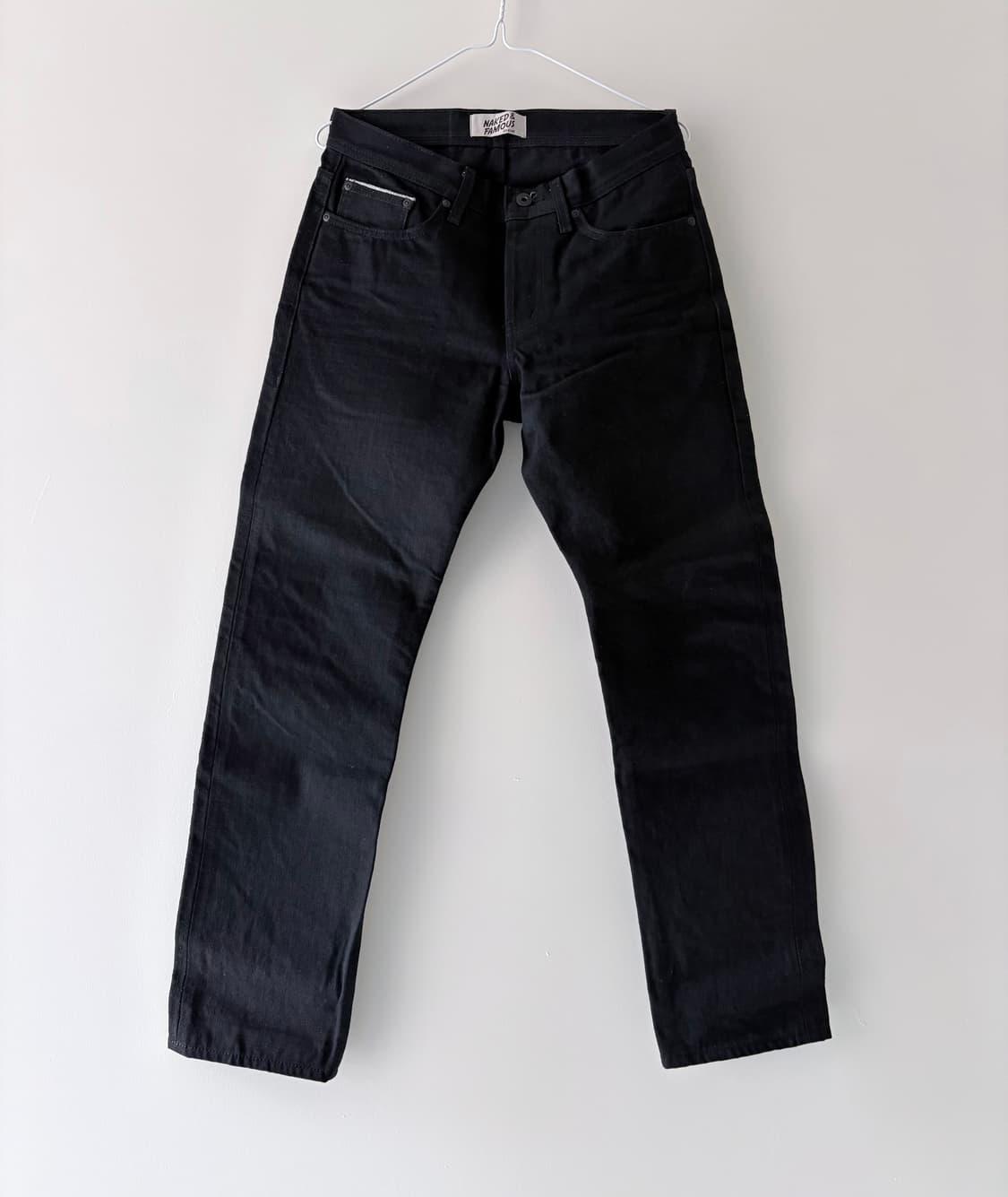 네이키드 앤 페이머스 위어드가이 재팬헤리티지 블랙셀비지 (31사이즈) 상품이미지1