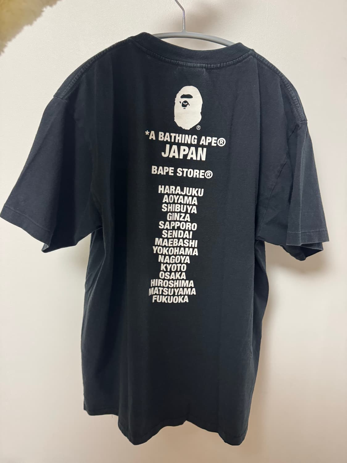 베이프 재팬 헤드 티셔츠 L 상품이미지3