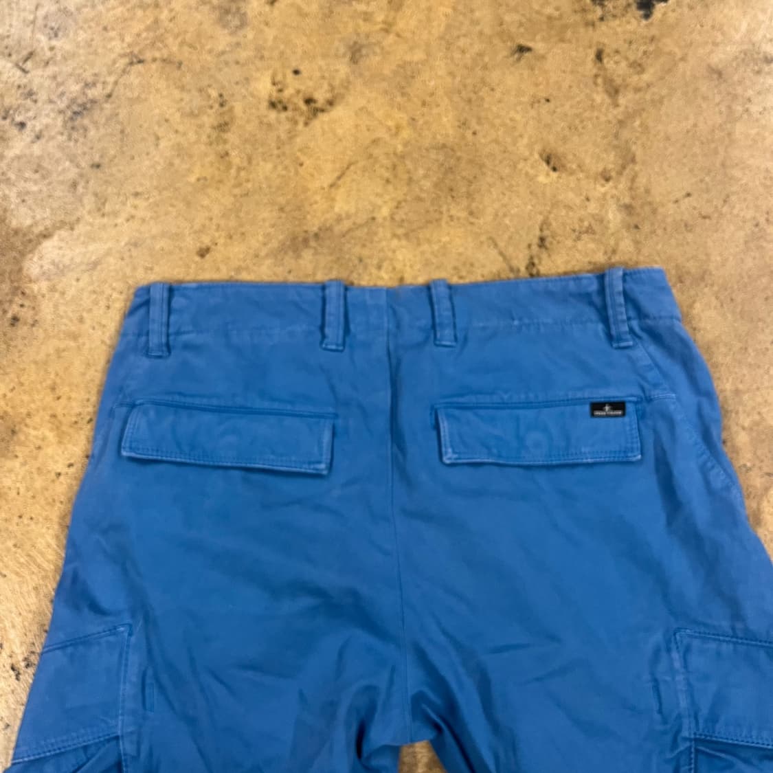 [정품/84] 스톤아일랜드 블루 카고 바지 b17 상품이미지7