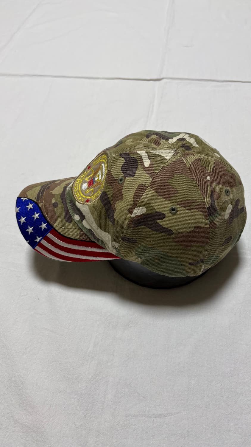 프로젝트 G/R x 엠에프엠333. TGS 밀리터리 베테랑 캡 카모 상품이미지5