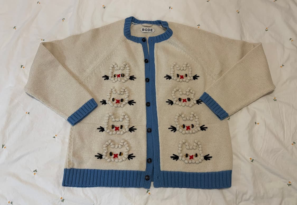 Bode 보디 Calico Cardigan 상품이미지6