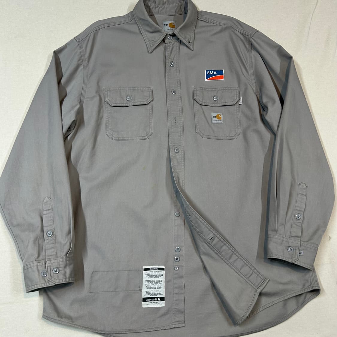 XL) 칼하트 OG 투포켓 워크웨어 FR 방염 코튼 셔츠 정품 상품이미지2