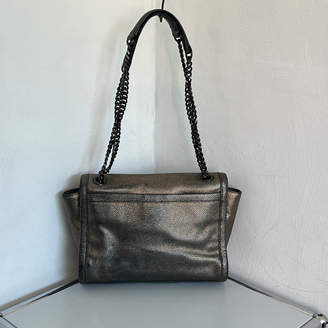Coach vintage leather shoulder bag 상품이미지3