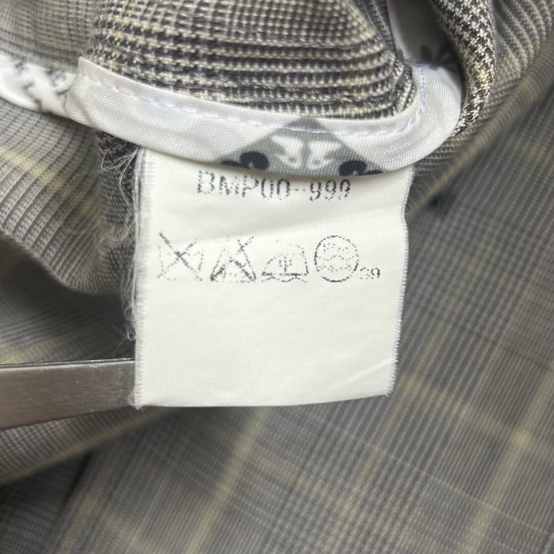버버리 체크 더블 자켓 상품이미지9