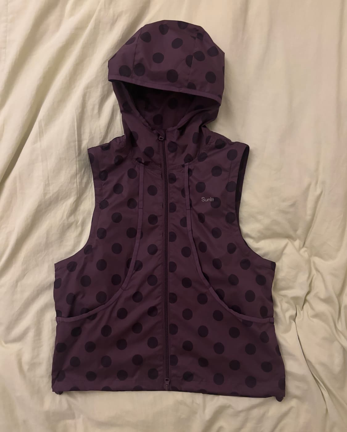 [썬릿] 2Way Hooded Wind Breaker (Purple) 상품이미지2