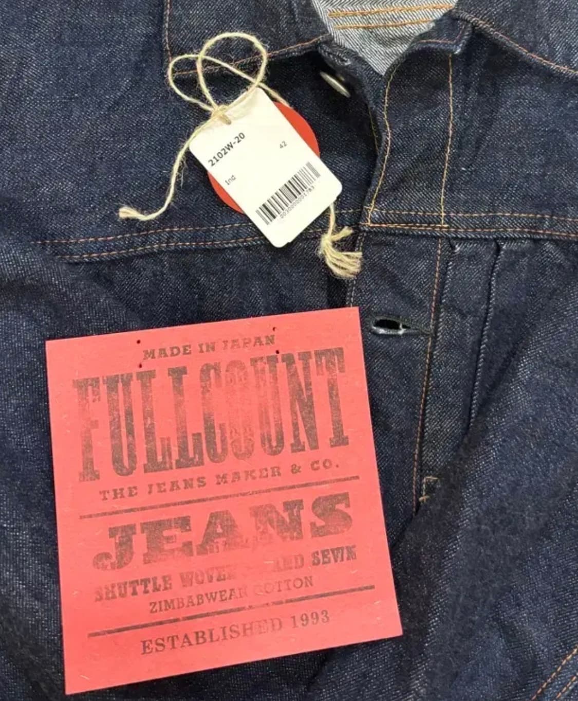 풀카운트 2102W 42 상품이미지2