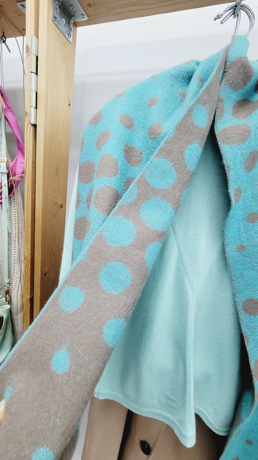 SJSJ 도트 순모 스카프 상품이미지1