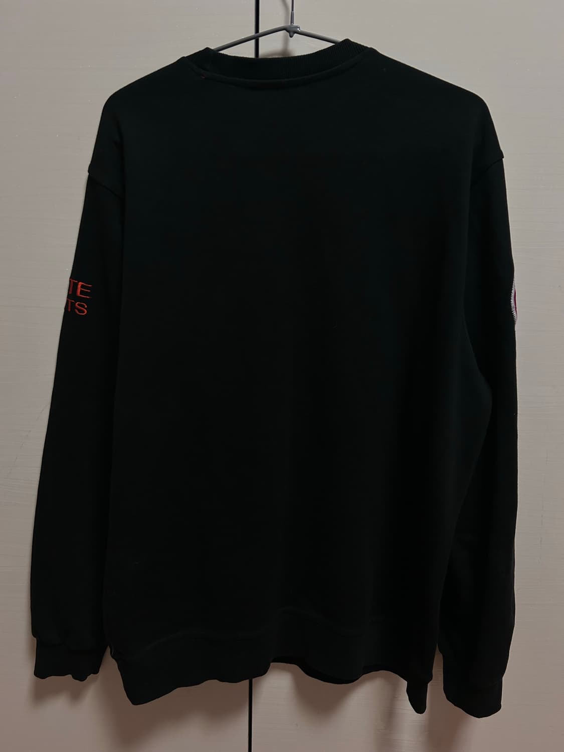 롯데 자이언츠 검정색 맨투맨 티셔츠 100 상품이미지2