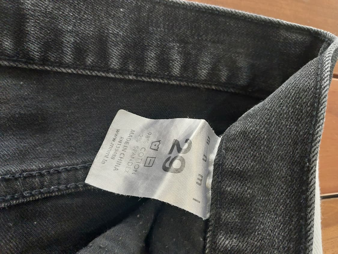 mnml  사이드라인 데님 팬츠 29사이즈 두벌 일괄 택포3만9천원 상품이미지8