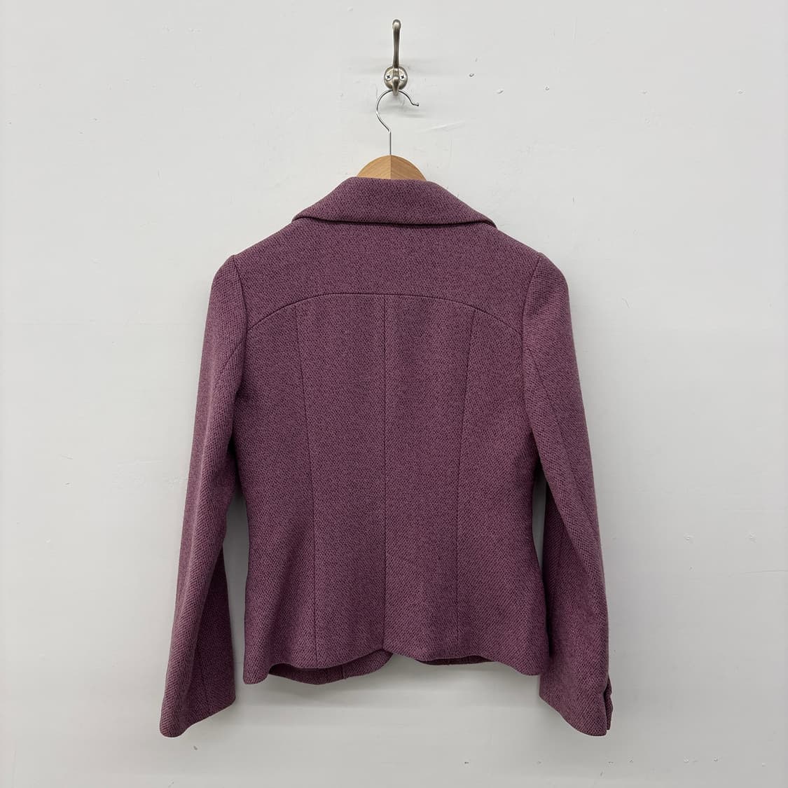 질스튜어트 퍼플 트위드 여성 자켓 여m 상품이미지5