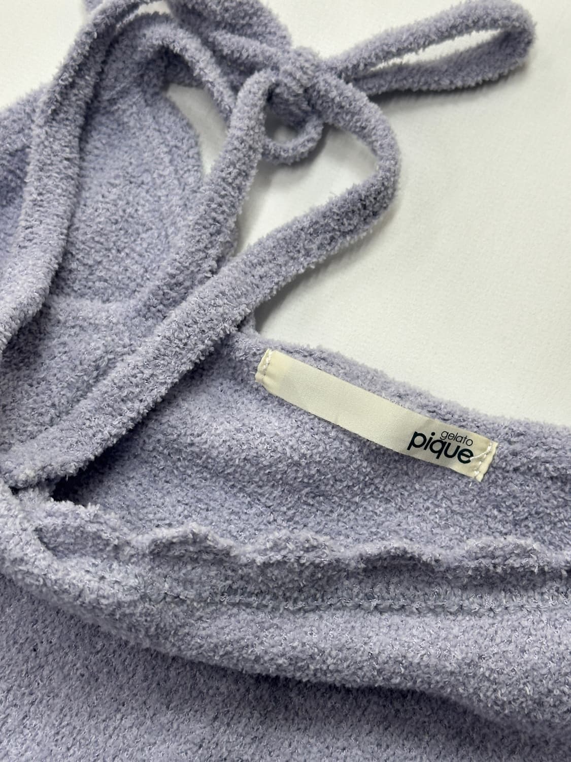 💟 젤라또피케 펀칭 히메갸루 슬리브리스💟 홈웨어 레이어드 연보라 상품이미지4