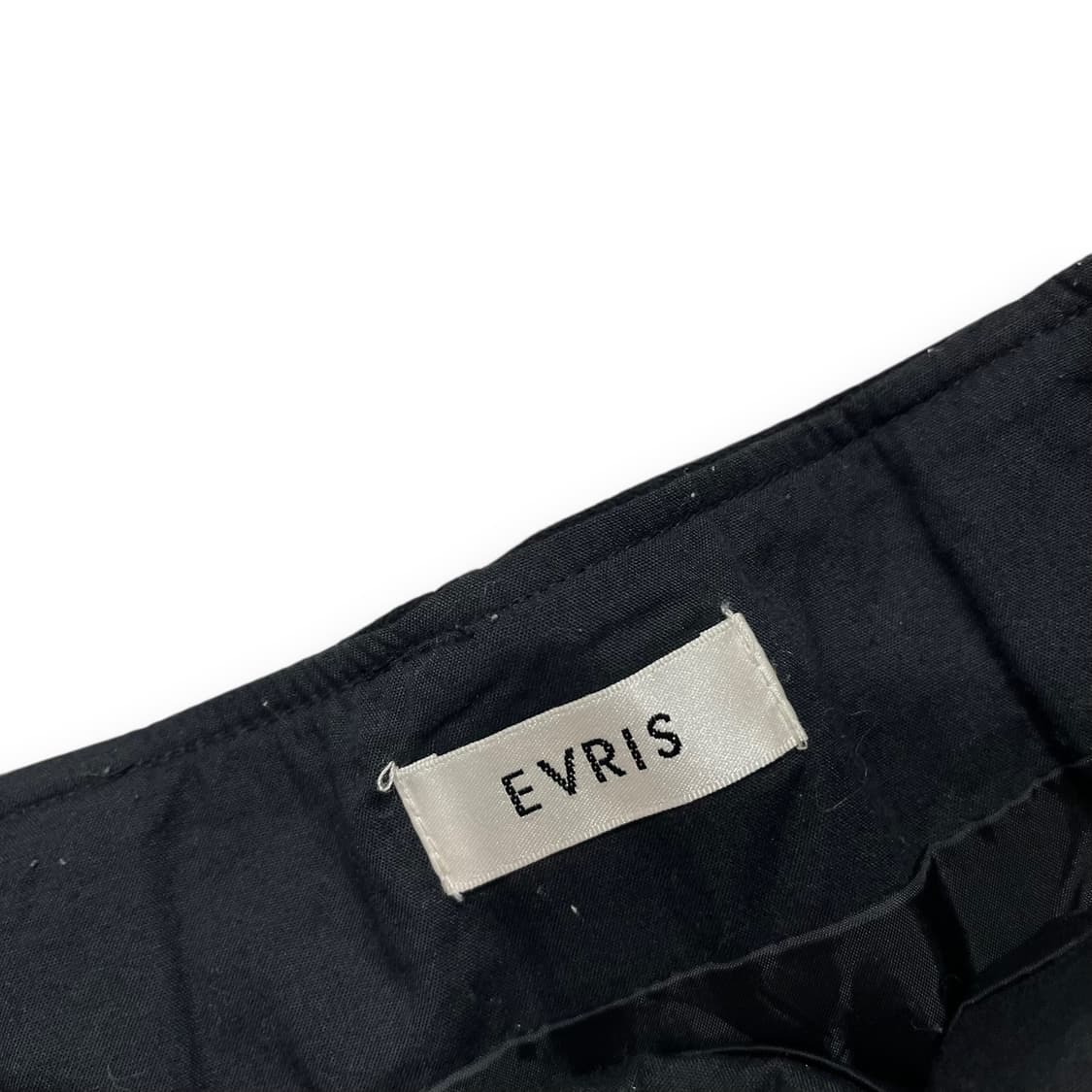 EVRIS 웨스턴 다크 더블 벨트 스웨이드 스커트 상품이미지4