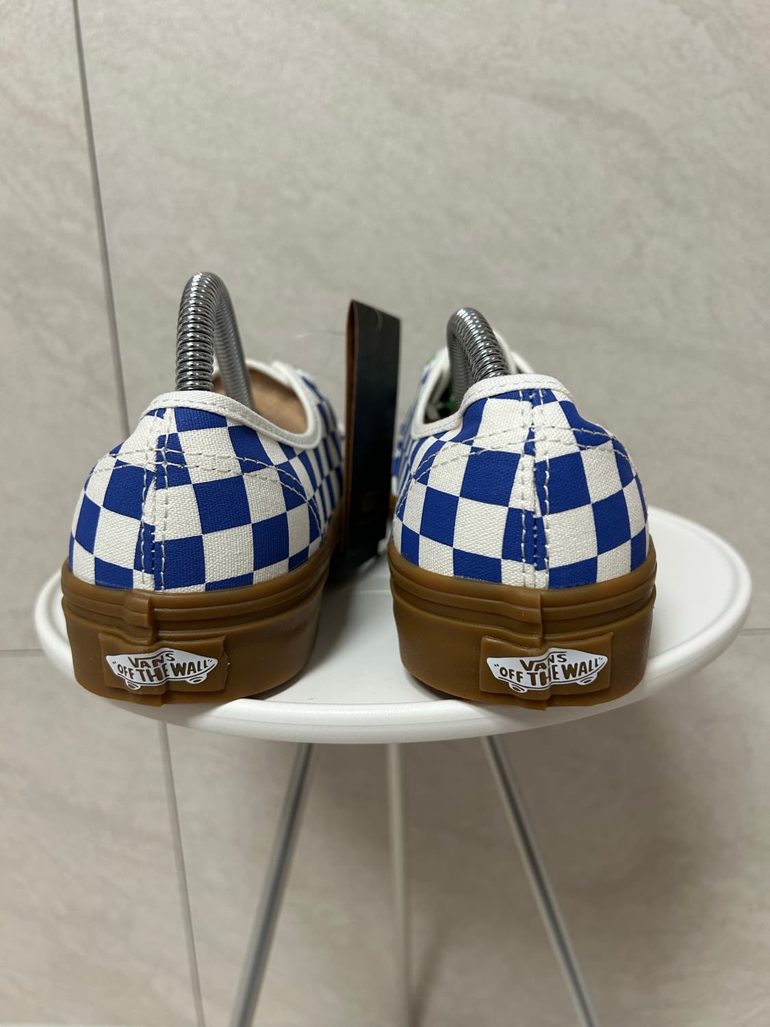 (255) 반스 어센틱 체커보드 검솔 상품이미지4