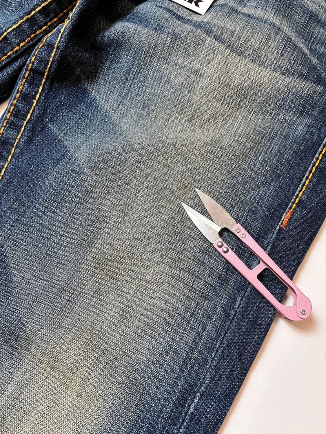 트루릴리젼 00's Y2K 스트레이트 데님 팬츠 PN8347 상품이미지5