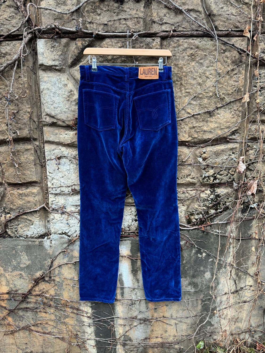 80s rrl 폴로 컨트리 made in usa 빈티지 벨벳 팬츠 상품이미지2